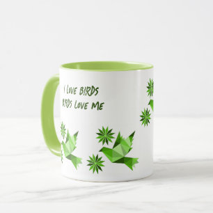 CREATIVE BIRD MUG FOR PRESENT