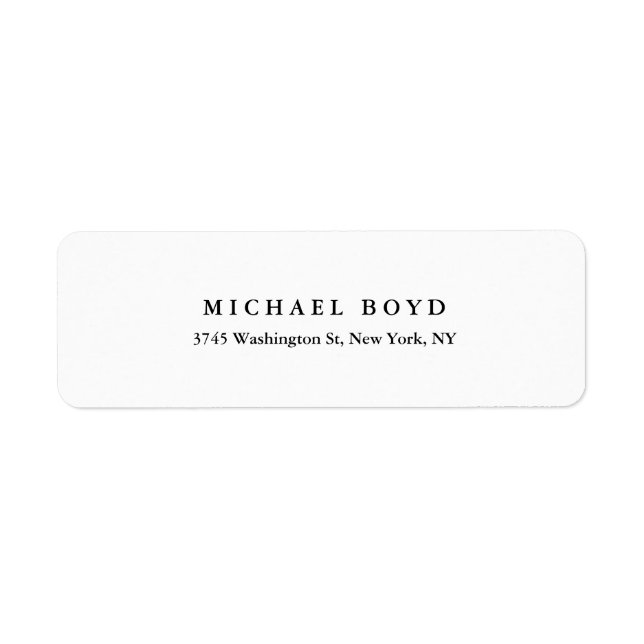 Creative Black & White Classical Professional (Front)