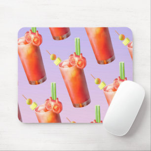 Creative Bloody Mary Cocktail Mouse Mat
