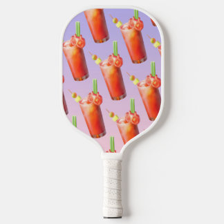 Creative Bloody Mary Cocktail Pickleball Paddle