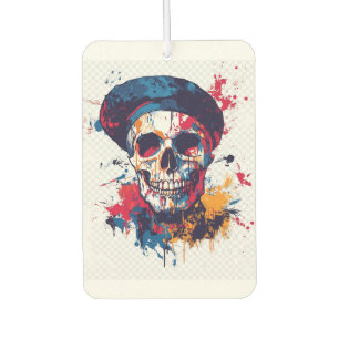 Creative Bones � Funny Artist Skull Car Air Freshener
