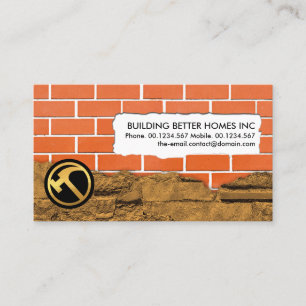 Creative Brickwork Masonry Plastering Works Business Card