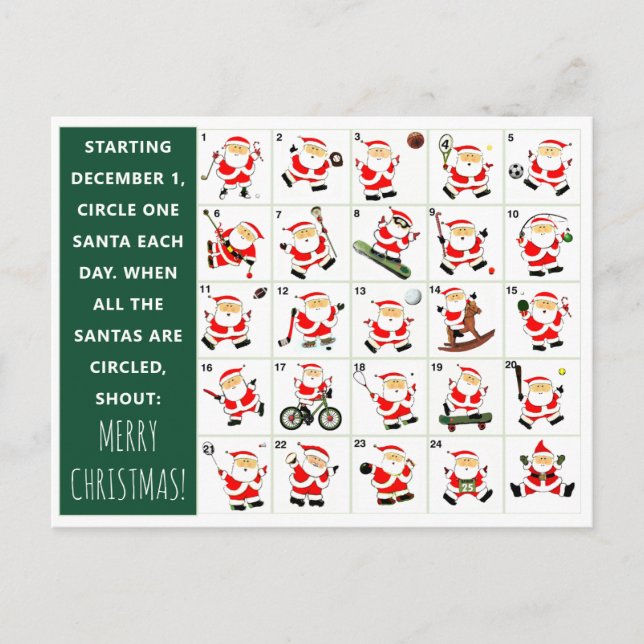 Creative Business Christmas Holiday Cards (Front)
