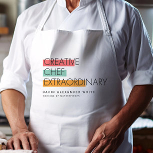 Creative Chef Extraordinary   Modern Cooking Standard Apron