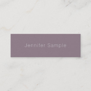 Creative Clean Design Modern Luxury Professional Mini Business Card