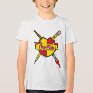 Creative Coat of Arms Screwball Graphics Tri-Blend Shirt