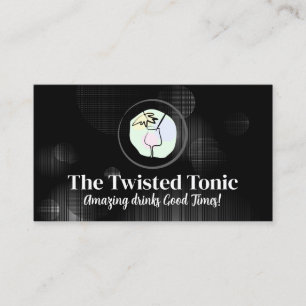 Creative Cocktail Logo    Business Card