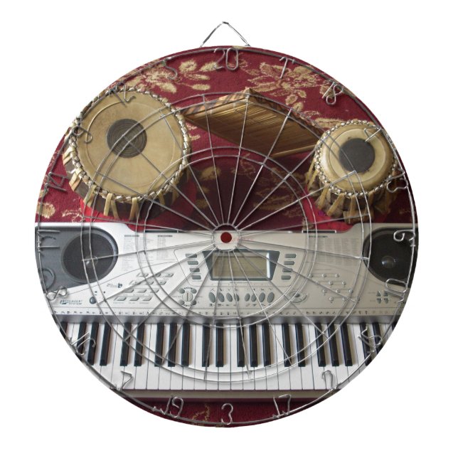 Creative Corner: Musical Tapestry Dartboard (Front)
