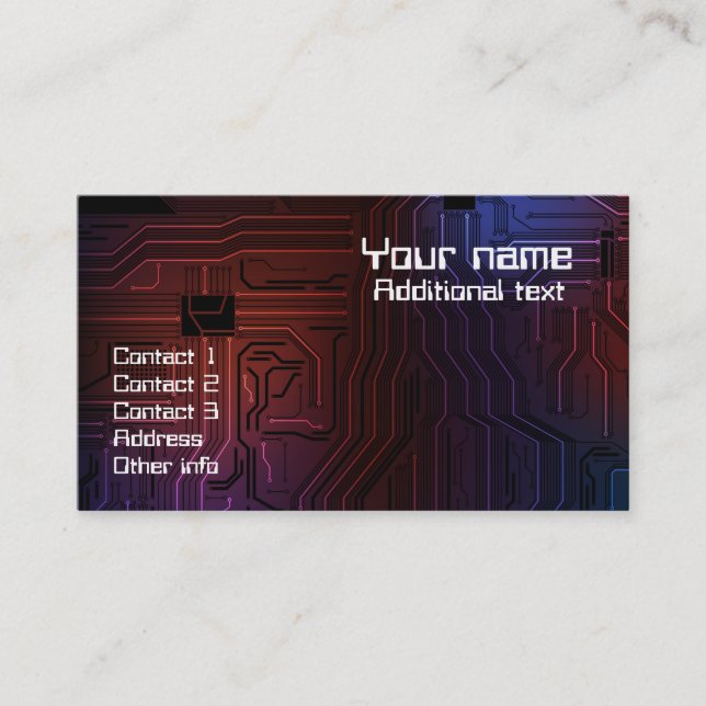 creative design business card (Front)