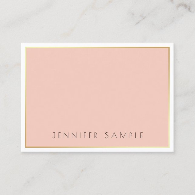 Creative Design Elegant Simple Professional Modern Business Card (Front)