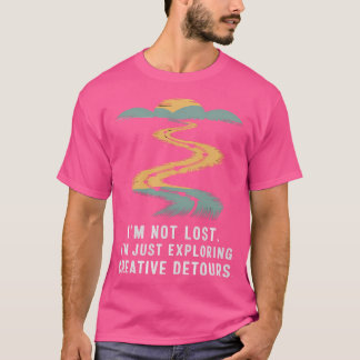 Creative Detours Adventure Design  Inspirational A T-Shirt