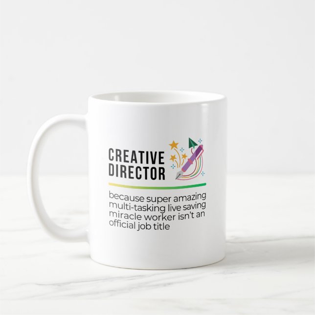 Creative Director Coffee Mug (Left)