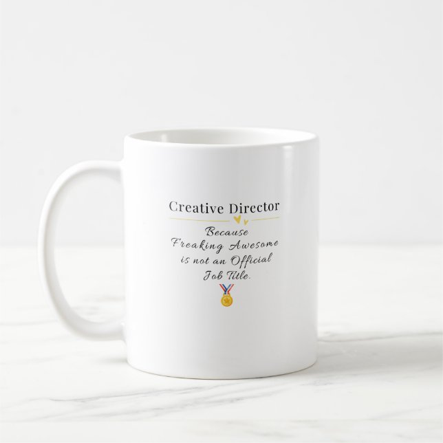 Creative Director Coffee Mug (Left)