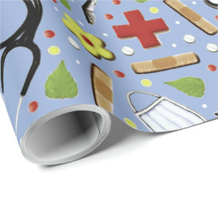 Creative Doctor Gift Wrapping Paper