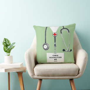 Creative Doctor Throw Pillow