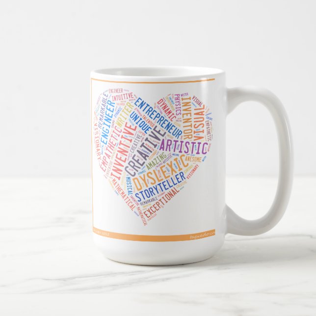 Creative Dyslexic Mug (Right)