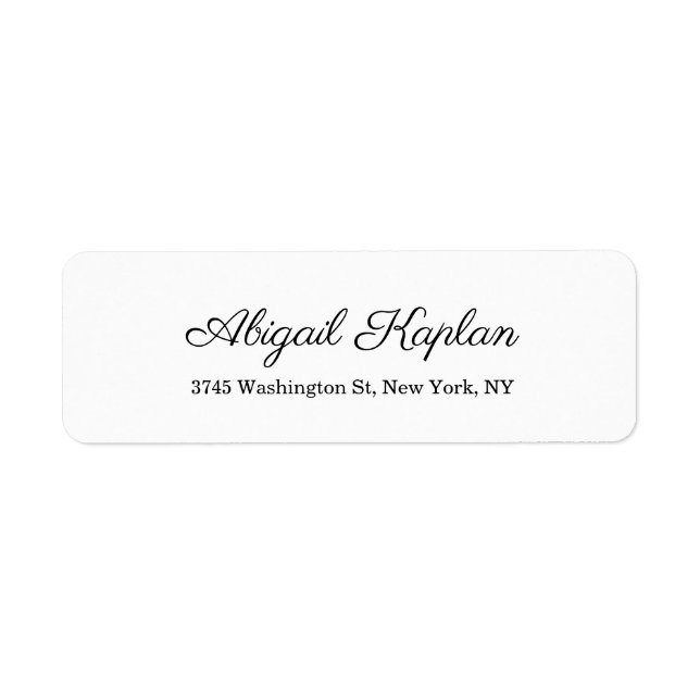 Creative Elegant Modern Parisian White Minimalist (Front)