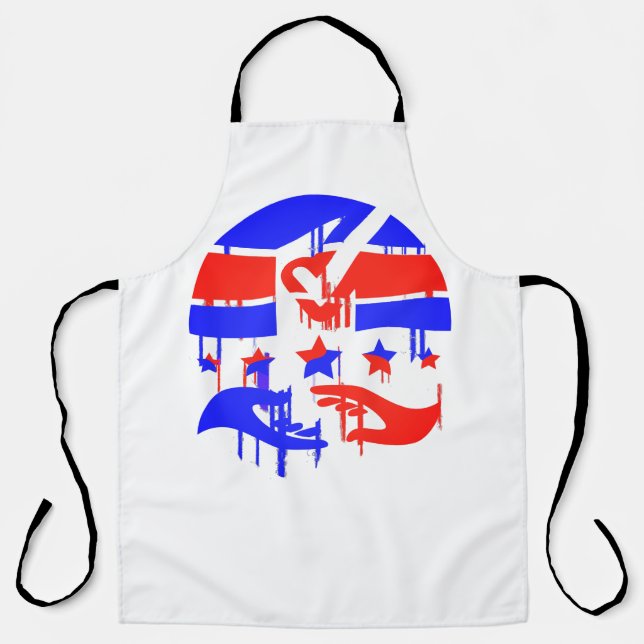 Creative Emblem of Empowerment and Representation Apron (Front)