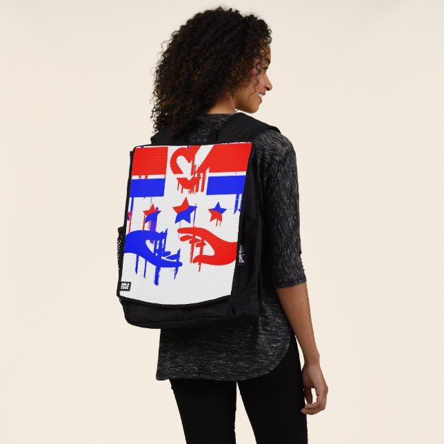 Creative Emblem of Empowerment and Representation Backpack (Worn)
