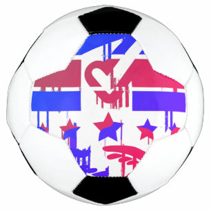 Creative Emblem of Empowerment and Representation Football