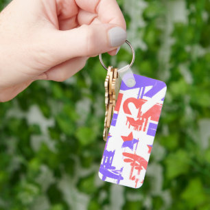 Creative Emblem of Empowerment and Representation Key Ring