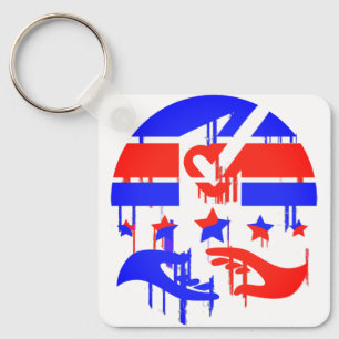 Creative Emblem of Empowerment and Representation Key Ring