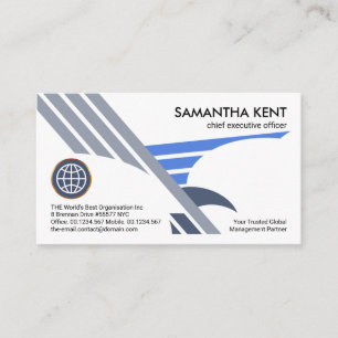 Creative Falcon Eagle Wings Startup CEO Founder Business Card