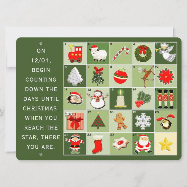 Creative Family Christmas Holiday Cards (Front)