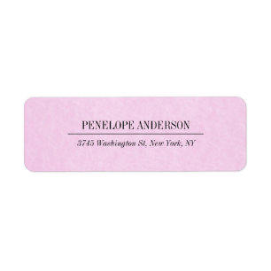 Creative Feminine Light Pink Simple Elegant Modern