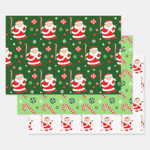 Creative Field Hockey Christmas Gift Wrapping Pape Paper Sheet
