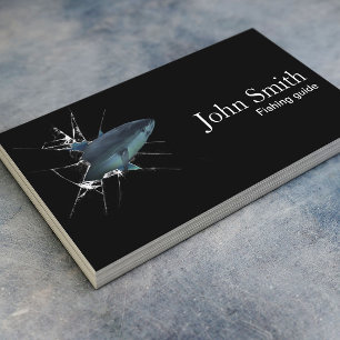 Creative Fishing Guide Professional Charter Business Card