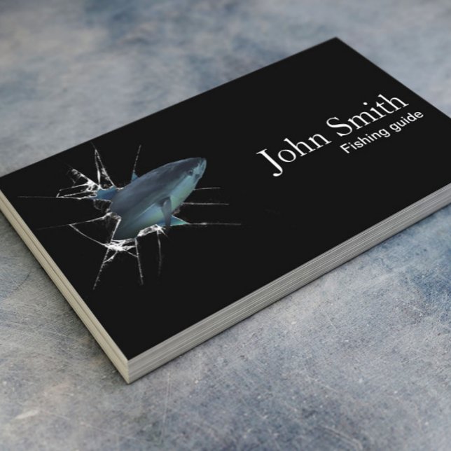 Creative Fishing Guide Professional Charter Business Card (Creator Uploaded)