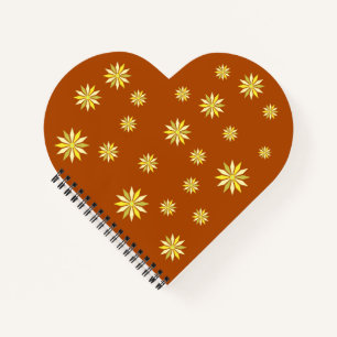 CREATIVE FLOWER ART GIFT NOTEBOOK