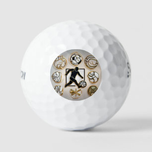 "Creative Football Hub" Golf Balls