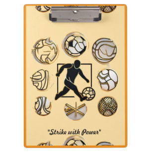"Creative Football Ideas" Clipboard