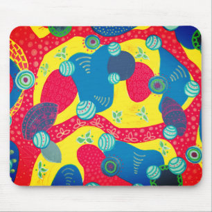Creative Forms and Shapes Original Abstract Art Mouse Mat