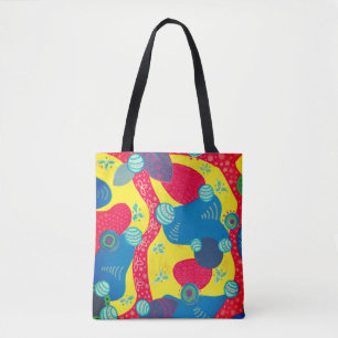 Creative Forms and Shapes Original Abstract Art Tote Bag