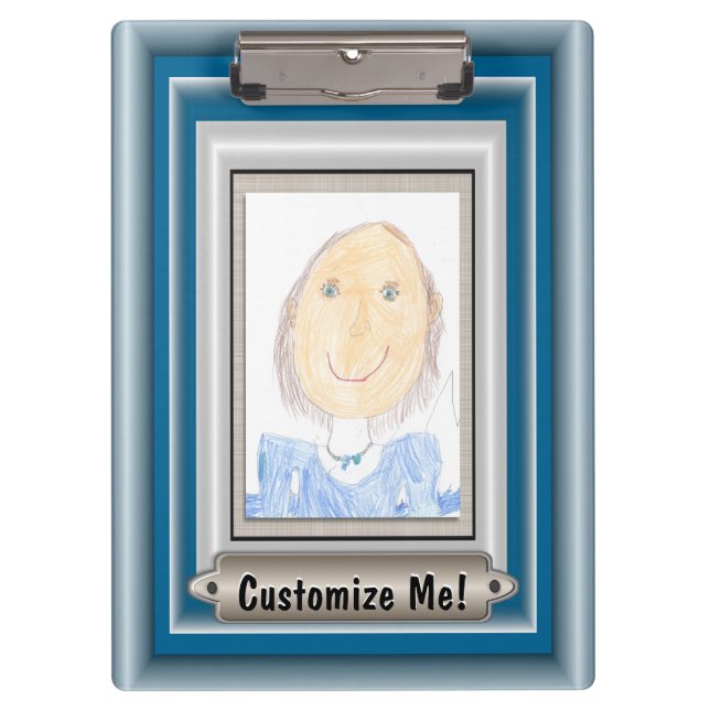 Creative Frame and Mat For Your Masterpiece Clipboard (Front)