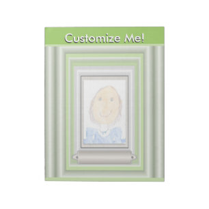 Creative Frame and Mat For Your Masterpiece Notepad