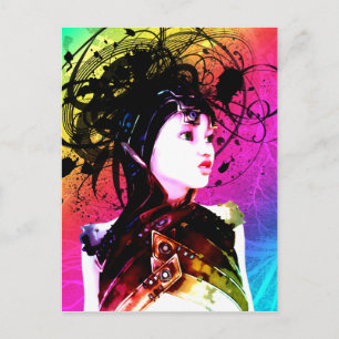 Creative Funk Industrial Surrealism Art Postcard