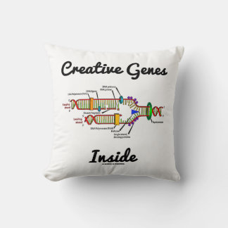Creative Genes Inside (DNA Replication) Cushion