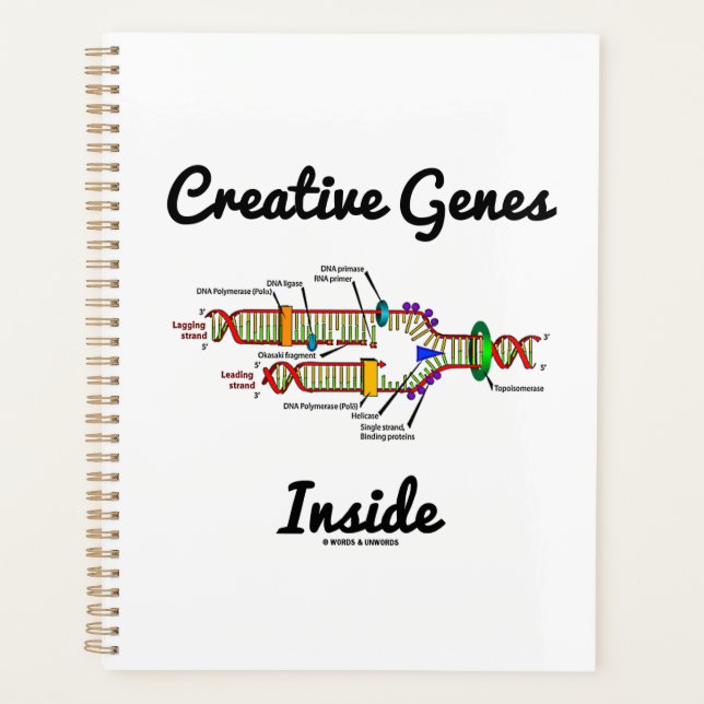 Creative Genes Inside DNA Replication Planner (Front)