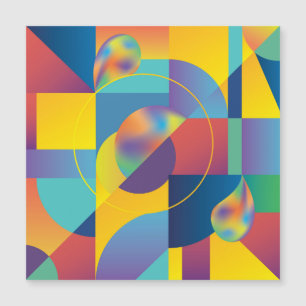 Creative Geometric: Abstract Vintage Cover.