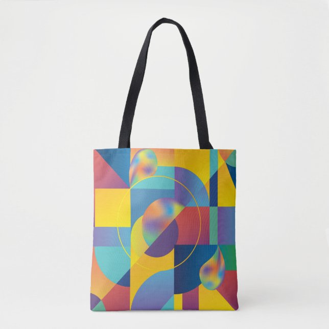 Creative Geometric: Abstract Vintage Cover. Tote Bag (Front)