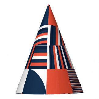 Creative Geometric: Modern Seamless Design Party Hat
