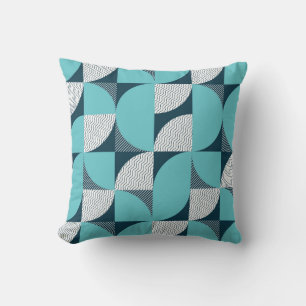 Creative geometric shape pattern cushion