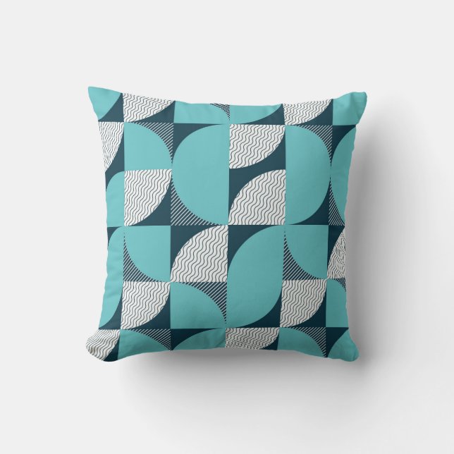 Creative geometric shape pattern cushion (Front)