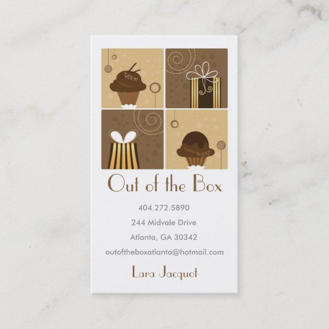 Creative Gift Business Card (Front)