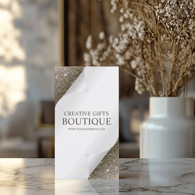 Creative Gifts Boutique Wrapping Service Souvenir Business Card (Perfect for business)