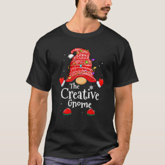 Creative Gnome Xmas Family Matching Funny Christma T-Shirt